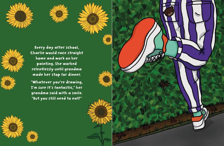 Charlie's Best Work Yet by Ris iRAWniQ Anderson. Illustrated by Liser.